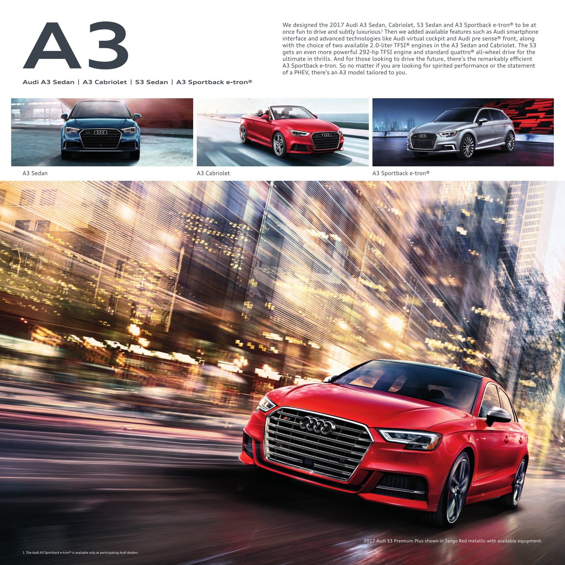 2017 Audi Brochure Page 2